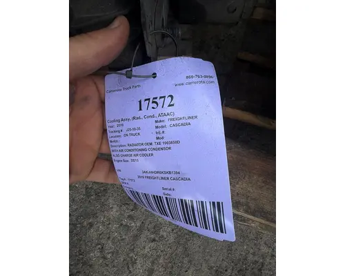 FREIGHTLINER CASCADIA Cooling Assy. (Rad., Cond., ATAAC)