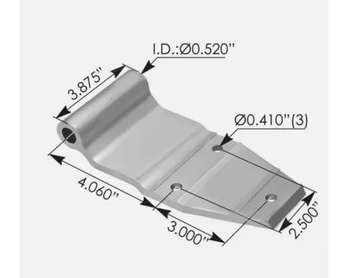 FREIGHTLINER CASCADIA Door Hinge, Front