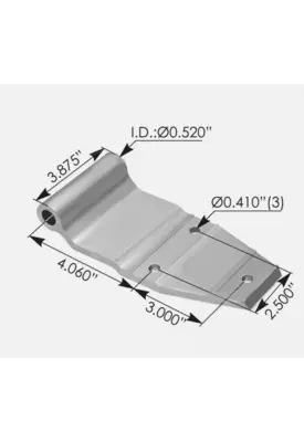 FREIGHTLINER CASCADIA Door Hinge, Front