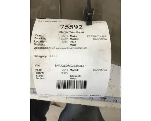 FREIGHTLINER CASCADIA Door Panel (Trim)