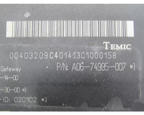 FREIGHTLINER CASCADIA ECM (chassis control module)