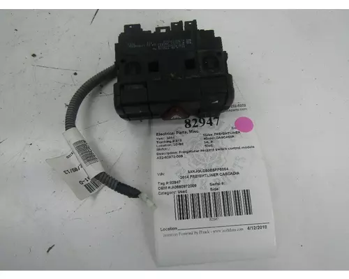 FREIGHTLINER CASCADIA Electrical Parts, Misc.