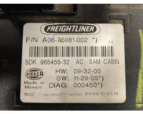 FREIGHTLINER CASCADIA Electronic Chassis Control Modules