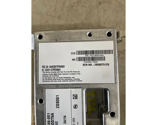 FREIGHTLINER CASCADIA Electronic Chassis Control Modules