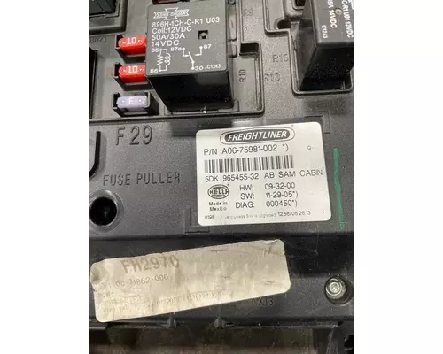 FREIGHTLINER CASCADIA Electronic Chassis Control Modules