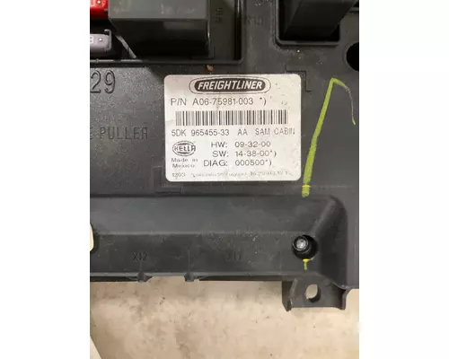 FREIGHTLINER CASCADIA Electronic Chassis Control Modules