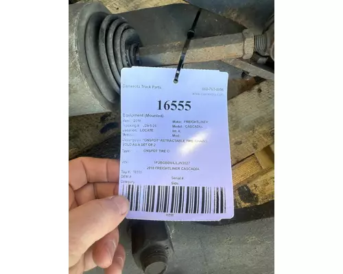 FREIGHTLINER CASCADIA Equipment (Mounted)