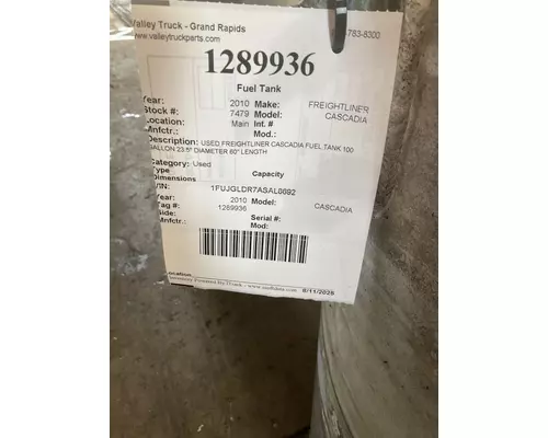FREIGHTLINER CASCADIA Fuel Tank