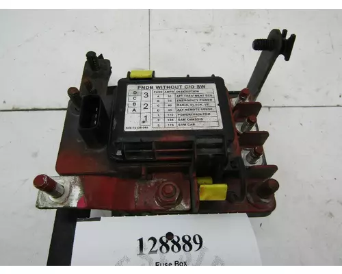 FREIGHTLINER CASCADIA Fuse Box