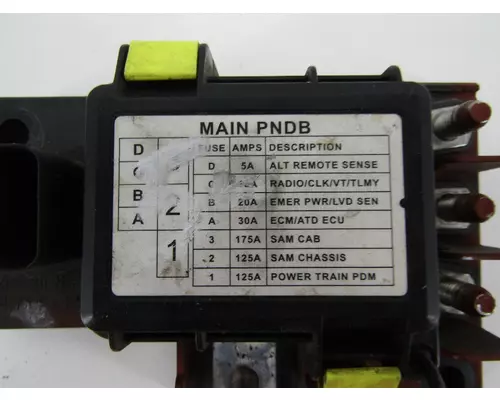 FREIGHTLINER CASCADIA Fuse Box