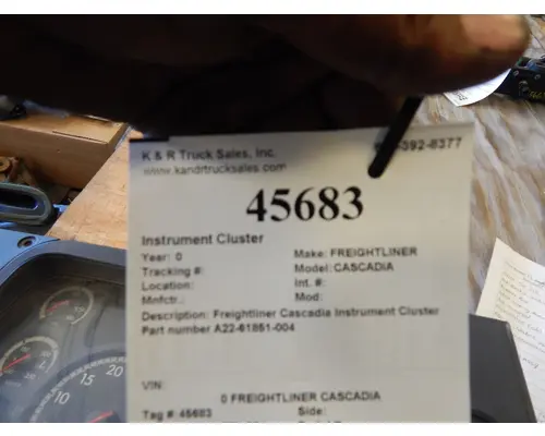 FREIGHTLINER CASCADIA Gauges (all)