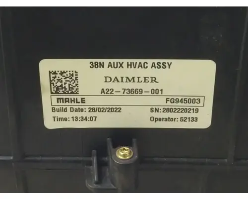 FREIGHTLINER CASCADIA HEATER ASSEMBLY