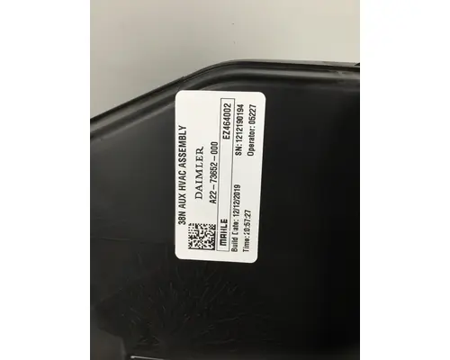 FREIGHTLINER CASCADIA HEATERAIR CONDITIONER PARTS