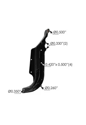 FREIGHTLINER CASCADIA HOOD PARTS