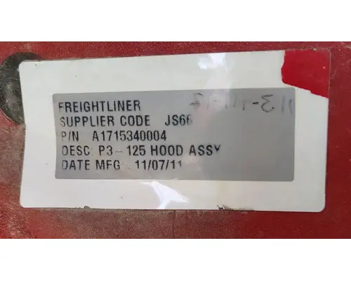 FREIGHTLINER CASCADIA Hood