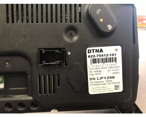 FREIGHTLINER CASCADIA Instrument Cluster