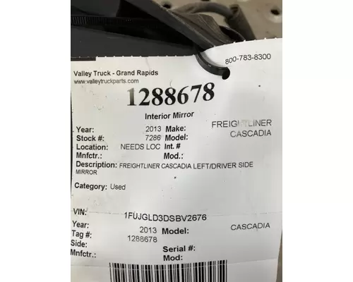 FREIGHTLINER CASCADIA Interior Mirror