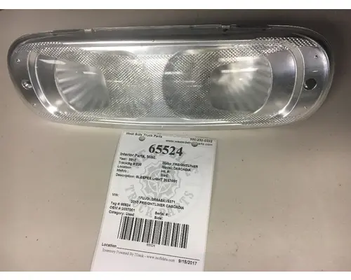 FREIGHTLINER CASCADIA Interior Parts, Misc.