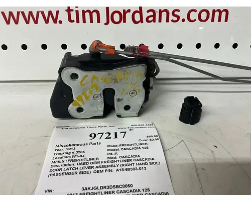 FREIGHTLINER CASCADIA Miscellaneous Parts 