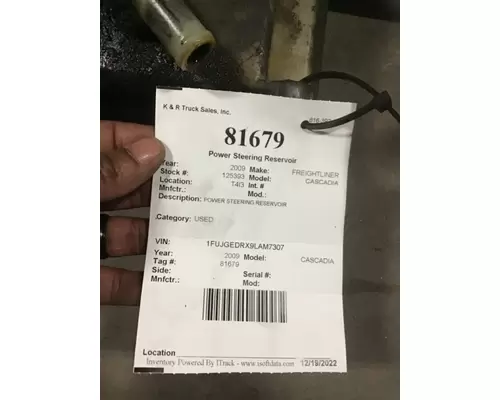 FREIGHTLINER CASCADIA Power Steering Assembly