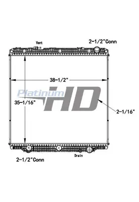 FREIGHTLINER CASCADIA RADIATOR ASSEMBLY