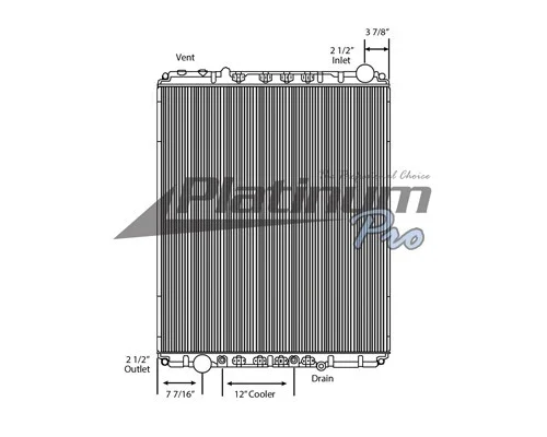 FREIGHTLINER CASCADIA RADIATOR ASSEMBLY