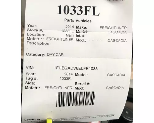 FREIGHTLINER CASCADIA Steering Column