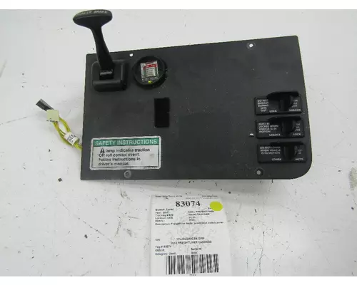 FREIGHTLINER CASCADIA Switch Panel