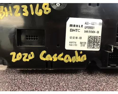 FREIGHTLINER CASCADIA Temperature Control