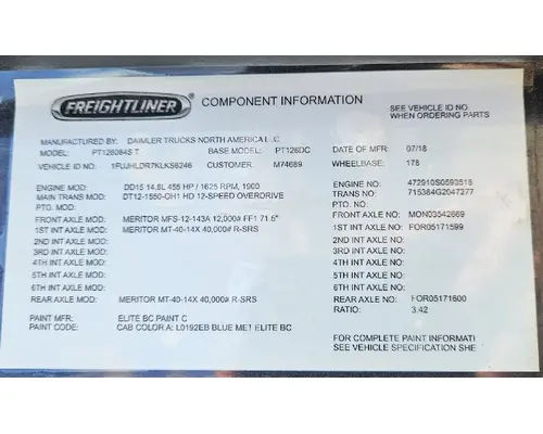 FREIGHTLINER CASCADIA Used Trucks
