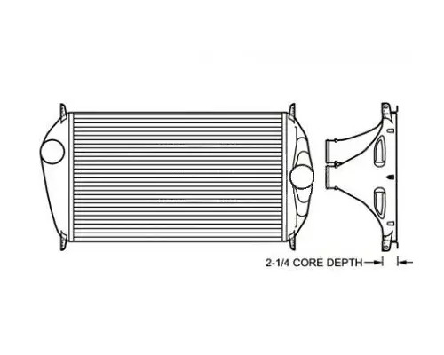 FREIGHTLINER CENTURY 120 CHARGE AIR COOLER (ATAAC)