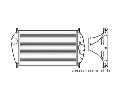 FREIGHTLINER CENTURY 120 CHARGE AIR COOLER (ATAAC)