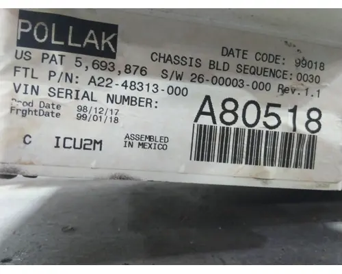 FREIGHTLINER CENTURY 120 GAUGE CLUSTER