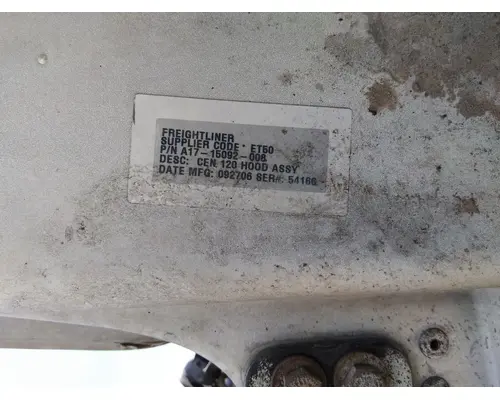 FREIGHTLINER CENTURY 120 HOOD