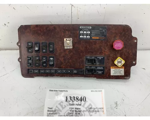 FREIGHTLINER CENTURY CLASS 112 Dash Panel