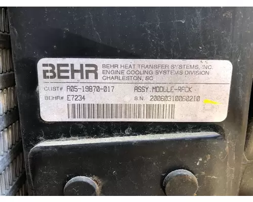 FREIGHTLINER CENTURY CLASS 120 Cooling Assembly. (Rad., Cond., ATAAC)