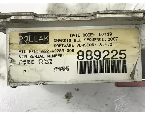 FREIGHTLINER CENTURY CLASS 120 Instrument Cluster