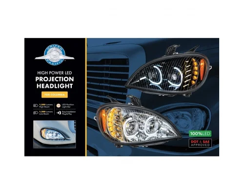 FREIGHTLINER COLUMBIA 112 1996-2004 HEADLAMP ASSEMBLY