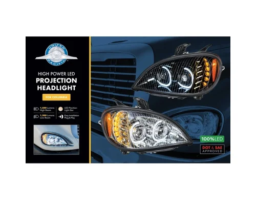 FREIGHTLINER COLUMBIA 112 1996-2004 HEADLAMP ASSEMBLY