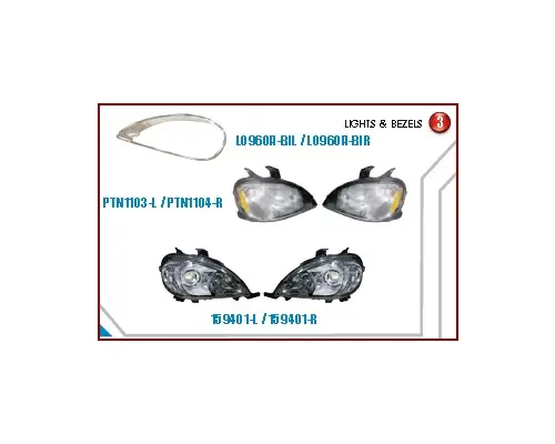 FREIGHTLINER COLUMBIA 120 2001-2004 HEADLAMP ASSEMBLY