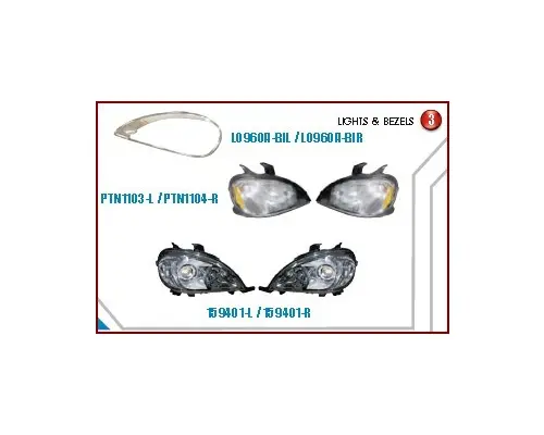 FREIGHTLINER COLUMBIA 120 2001-2004 HEADLAMP ASSEMBLY