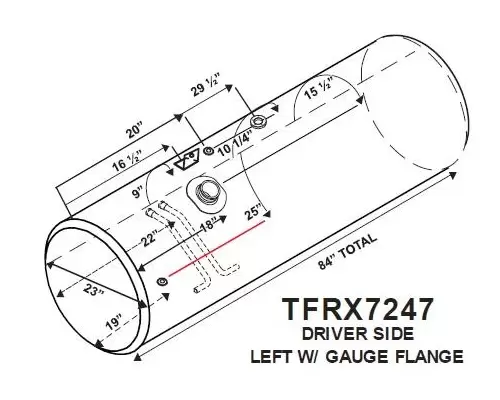 FREIGHTLINER COLUMBIA 120 FUEL TANK