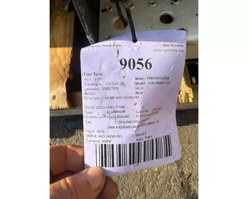 FREIGHTLINER COLUMBIA 120 Fuel Tank