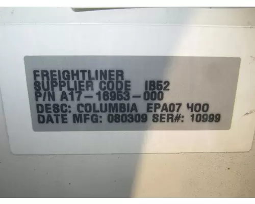 FREIGHTLINER COLUMBIA 120 HOOD