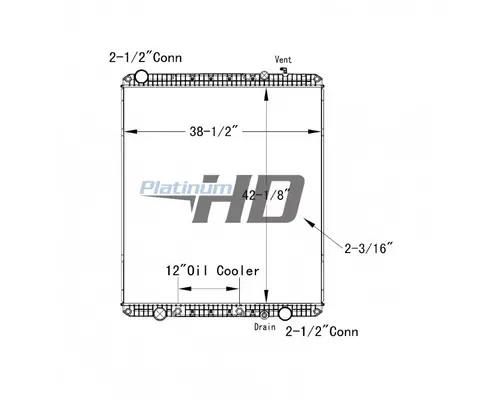 FREIGHTLINER COLUMBIA 120 RADIATOR ASSEMBLY