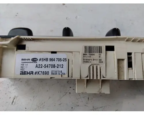 FREIGHTLINER COLUMBIA 120 TEMPERATURE CONTROL