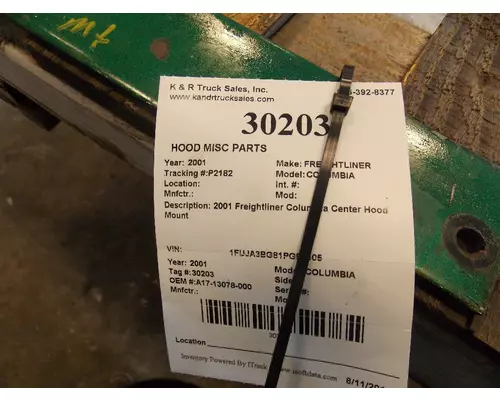 FREIGHTLINER COLUMBIA Body Parts, Misc.