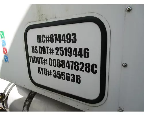 FREIGHTLINER COLUMBIA Door Assembly, Rear or Back