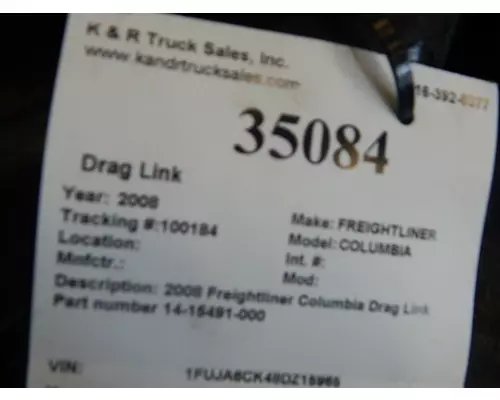 FREIGHTLINER COLUMBIA Drag Link