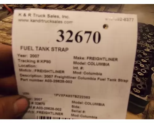 FREIGHTLINER COLUMBIA Fuel Tank StrapHanger